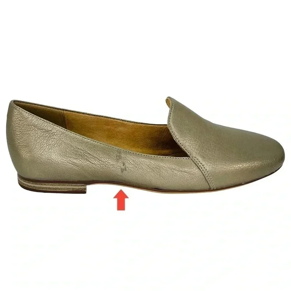 Naturalizer Emiline Zinc Metallic Womens Loafers Size 6.5M - Picture 9 of 12